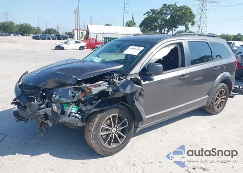 2018 Dodge Journey Se from USA, damaged, VIN 3C4PDCAB3JT490961